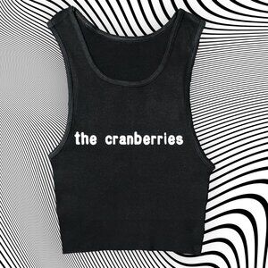Cranberries Unisex Cropped Tank